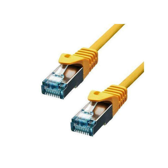 ProXtend Cable Ethernet CAT6A S/FTP CU LSZH 50cm Amarillo | Cobre Puro, Conectores Oro 50µ, Soporte PoE+, Baja Emisión Humos 0 ProXtend Cable Ethernet CAT6A S/FTP CU LSZH 50cm Amarillo | Cobre Puro, Conectores Oro 50µ, Soporte PoE+, Baja Emisión Humos 0
