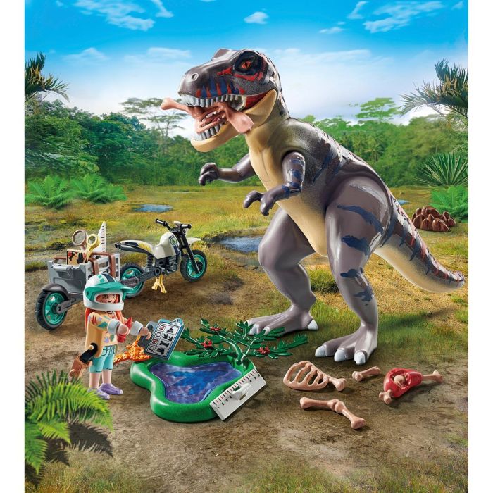 Playmobil T-Rex Y Rastreador 71524 Figura de Acción para Niños 2