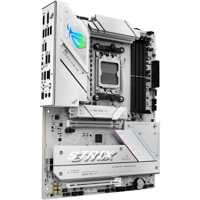 ASUS ROG STRIX B850-A Gaming WiFi - Placa Base AM5 AMD B850 DDR5 Wi-Fi 7 Bluetooth 5.4 ATX para Ryzen 7000/8000/9000 Series 9