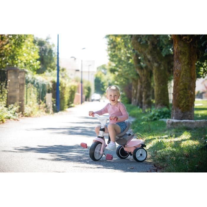 Triciclo Baby Balade Plus Rosa - SMOBY 2 Triciclo Baby Balade Plus Rosa - SMOBY 2
