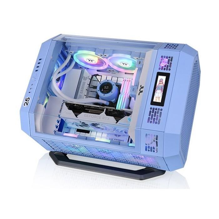 Thermaltake AC-076-ONFNAN-A1 Kit de conversión de torre a rack para carcasa de PC Midi Tower Negro y Azul 5