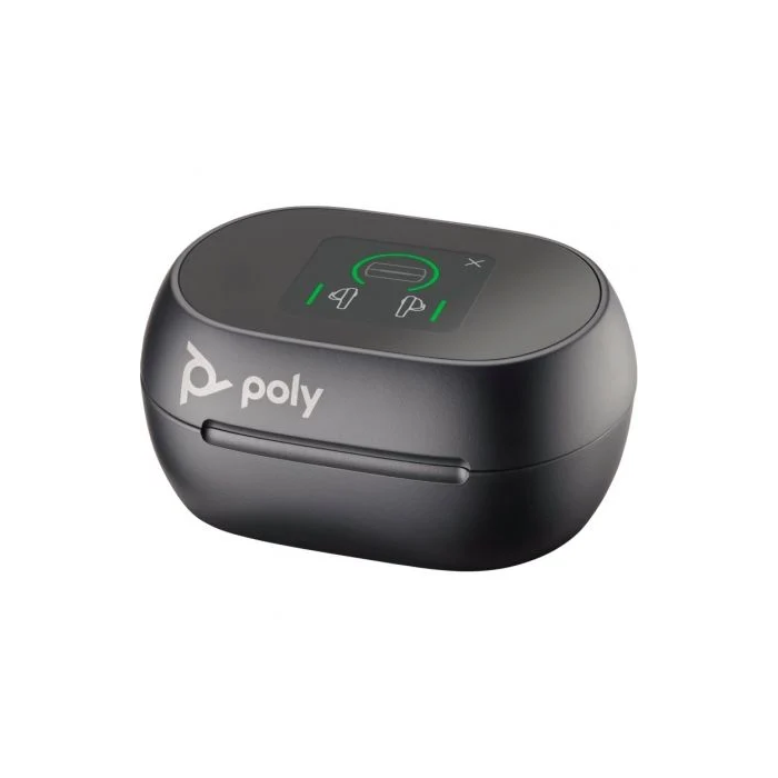 Poly Voyager Free 60+ UC M Auriculares Bluetooth con Estuche de Carga y Adaptador BT700, Negros Poly Voyager Free 60+ UC M Auriculares Bluetooth con Estuche de Carga y Adaptador BT700, Negros