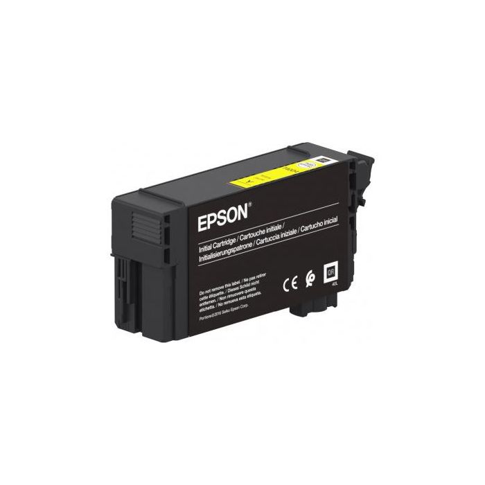 Epson T40D440 Cartucho de Tinta Original Ultrachrome Xd2 Amarillo 50 mL para Impresoras SC-T3100 y SC-T5100