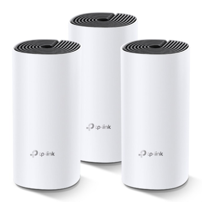 TP-LINK Deco M4(3-pack) AC1200 Whole Home Mesh Wi-Fi System, Sistema WiFi de Malla Doble Banda para Casa Completa (3 Unidades)