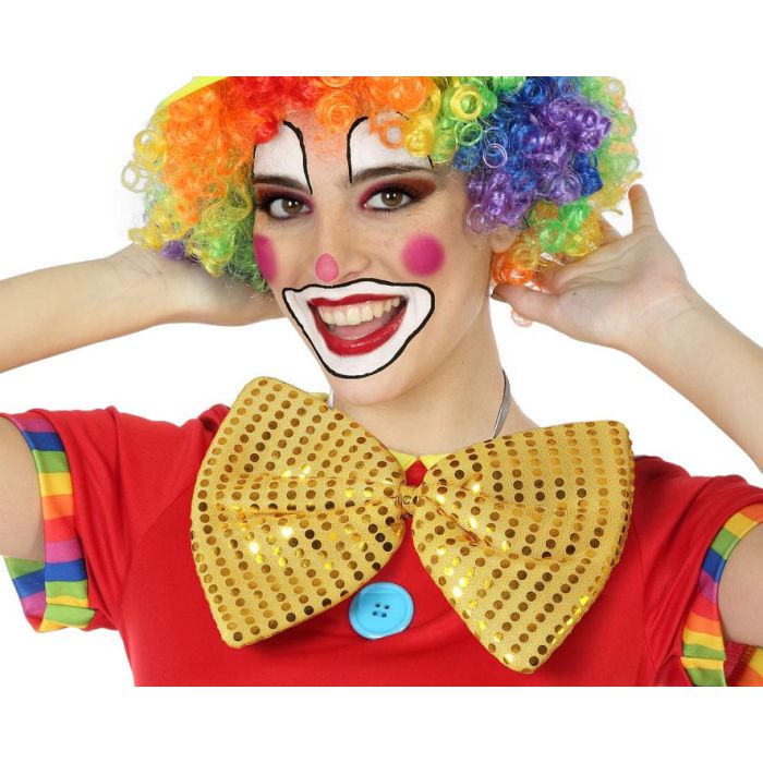 Pajarita Amarilla Infantil Para Disfraz De Payaso O Colorido