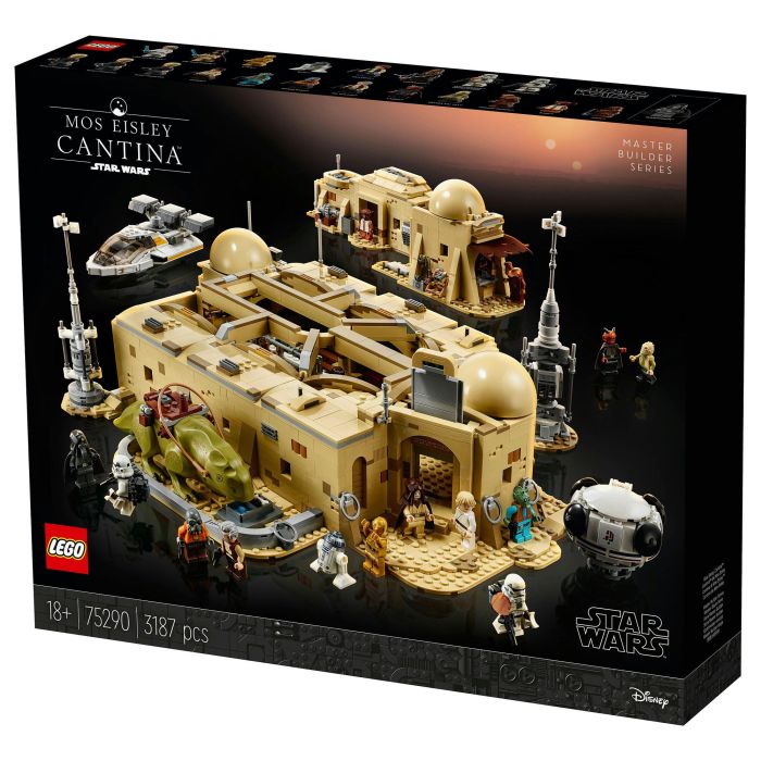 LEGO Star Wars Mos Eisley Cantina 75290 - Juego de Construcción 3187 Piezas con 21 Minifiguras 24