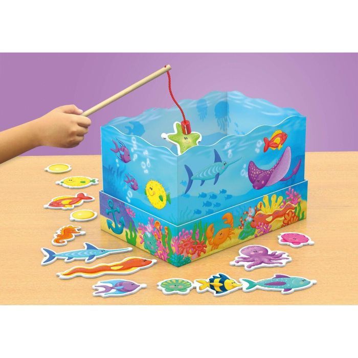 Schmidt Spiele Juego de mesa Pesca con caña, acuario, criaturas marinas 1 Schmidt Spiele Juego de mesa Pesca con caña, acuario, criaturas marinas 1