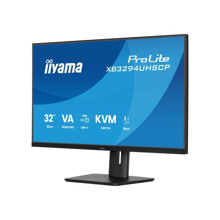 Monitor Iiyama, 32 Pulgadas, Va 4K Base Usb-C (95W), Conmutador Kvm, Puerto Lan, Compatibilidad Pip/Pbp 3 Monitor Iiyama, 32 Pulgadas, Va 4K Base Usb-C (95W), Conmutador Kvm, Puerto Lan, Compatibilidad Pip/Pbp 3