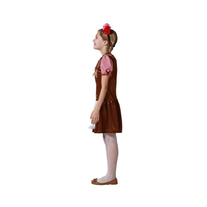 Disfraz Niña Alemana Marron 5-6 Años 1 Disfraz Niña Alemana Marron 5-6 Años 1