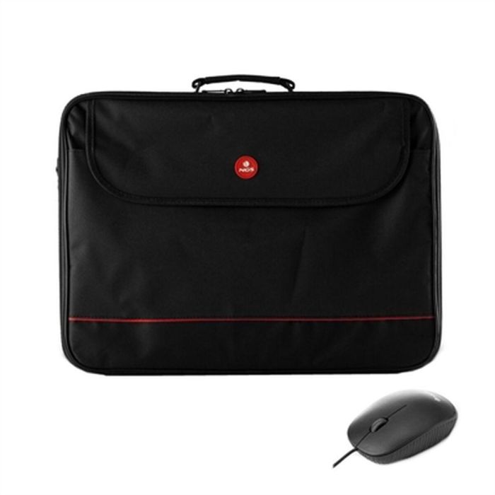 Maletín para Portátil y Ratón NGS BUREAUKIT 16" Negro 0 Maletín para Portátil y Ratón NGS BUREAUKIT 16" Negro 0