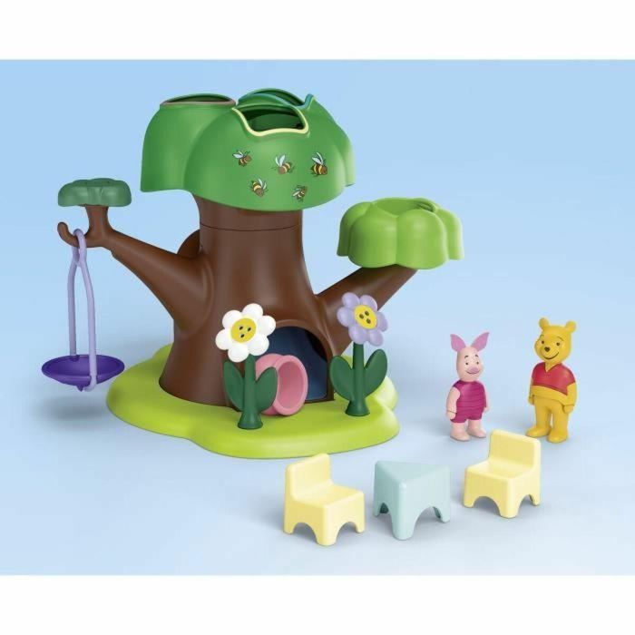Playmobil Junior Disney: Winnie The Pooh - Casa del Árbol con Tobogán y Juego de Roles para Desarrollo Motor y Sensorial 3
