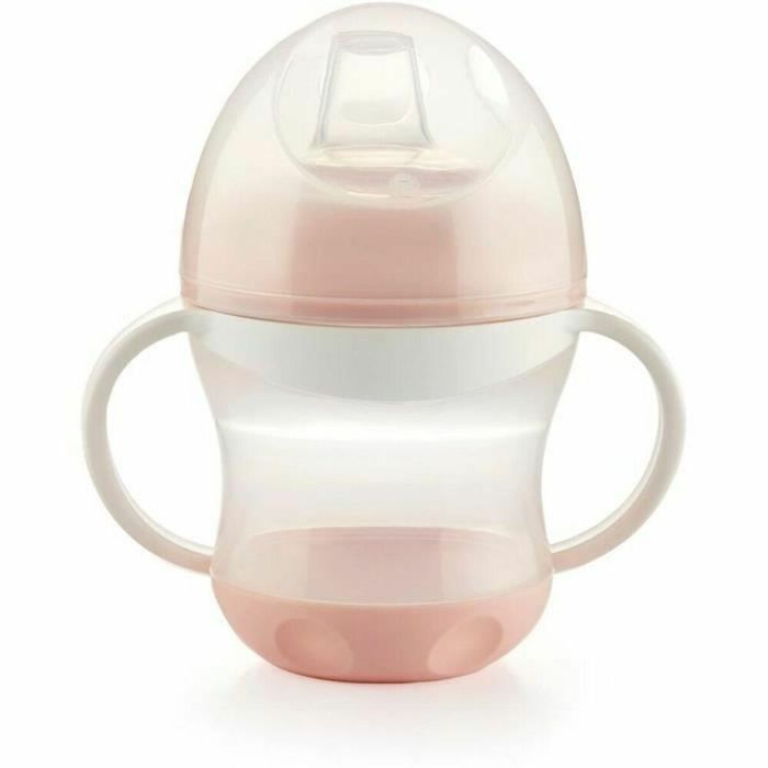 Thermobaby Vaso con Tapa Antigoteo Rosa Empolvado
