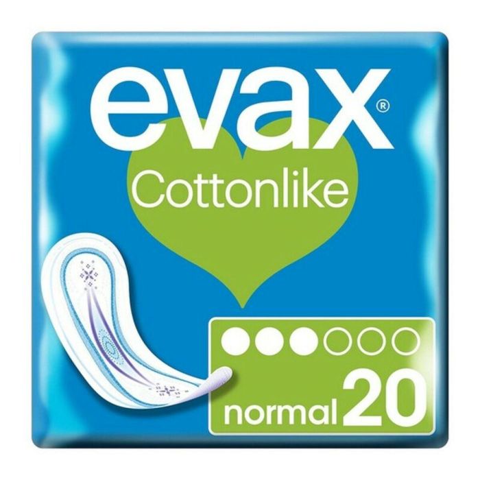 Evax Cottonlike Compresas Normal Sin Alas