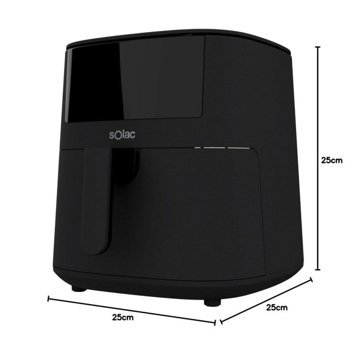 Freidora de Aire Solac FA1521 Negro 1650 W 7 L 1
