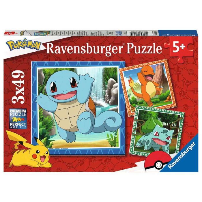 Set de 3 Puzzles Ravensburger 49 Piezas 147 Piezas 3 Unidades 8