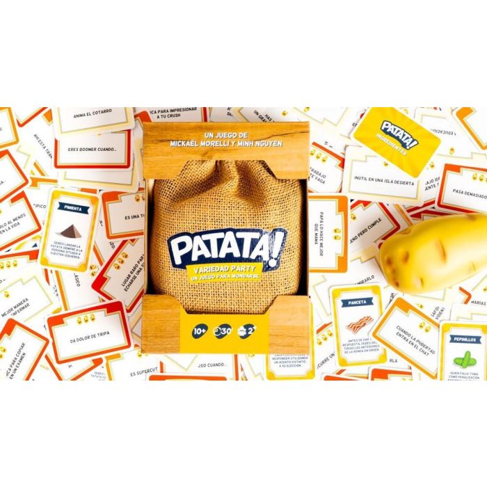 Tranjis Games Juego de Mesa Patata! Variedad Party - Rápido, Dinámico y Divertido para Fiestas y Reuniones Familiares 1