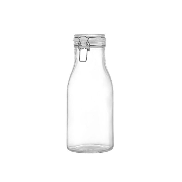 Botella de Cristal La Mediterránea Vidrio 1 L (12 Unidades) 4 Botella de Cristal La Mediterránea Vidrio 1 L (12 Unidades) 4