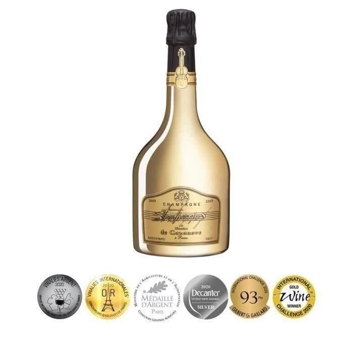 Champagne Charles de Cazanove Cuvée Stradivarius Gold 2009 Luxe Brut Caja - 75 cl Champagne Charles de Cazanove Cuvée Stradivarius Gold 2009 Luxe Brut Caja - 75 cl