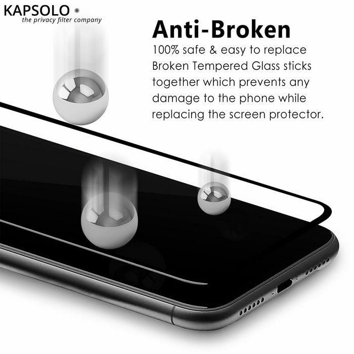 Kapsolo Cristal Templado iPhone 13 Pro Max Ultimate Curved Screen Protection Antirayaduras Antireflejos