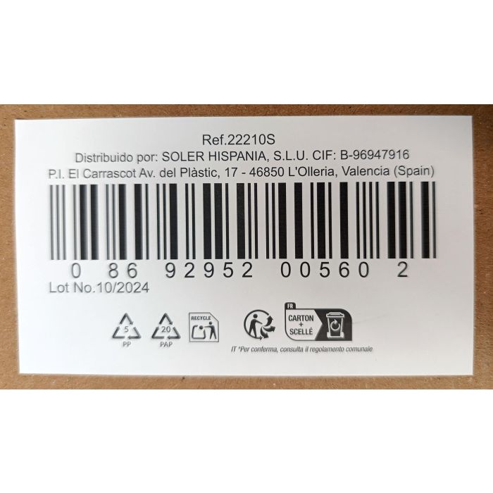 Lav Set 6 Copas Vino Blanco 200 cc (4 Cajas) 7