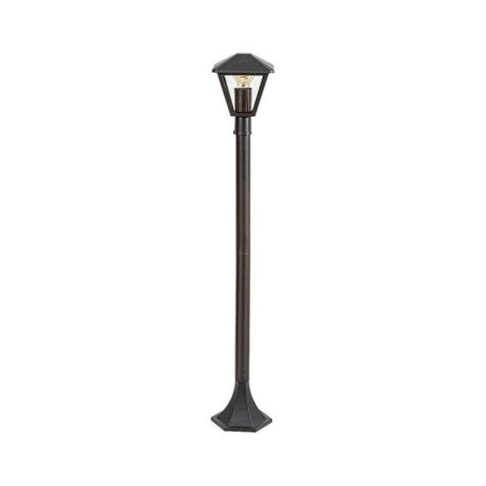 RABALUX RAB-7150 Báliza Exterior Paravento Lámpara de Pie para Jardín IP44 1xE27 40W Negro Aluminio Estilo Clásico RABALUX RAB-7150 Báliza Exterior Paravento Lámpara de Pie para Jardín IP44 1xE27 40W Negro Aluminio Estilo Clásico