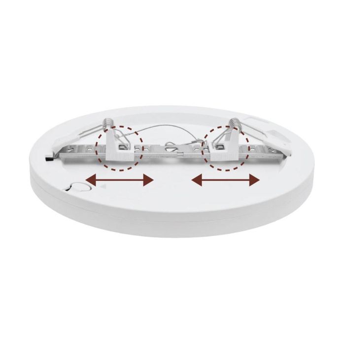 Muvit Lámpara de Techo Io Wifi 30W 3000 Lúmenes Ajustable Blanco 4 Muvit Lámpara de Techo Io Wifi 30W 3000 Lúmenes Ajustable Blanco 4