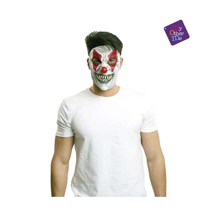 My Other Me Media Máscara de Payaso de Látex, Talla Única para Adulto 4