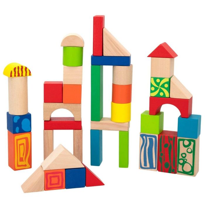 Juego de Construcción Woomax 50 Piezas (6 Unidades) 6 Juego de Construcción Woomax 50 Piezas (6 Unidades) 6