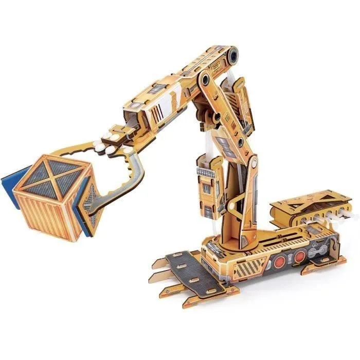 Explora Modelo 3D National Geographic EXP3301045402222 - Pinza Hidráulica Maquinaria Construcción 56x37 cm A partir 8 años 1