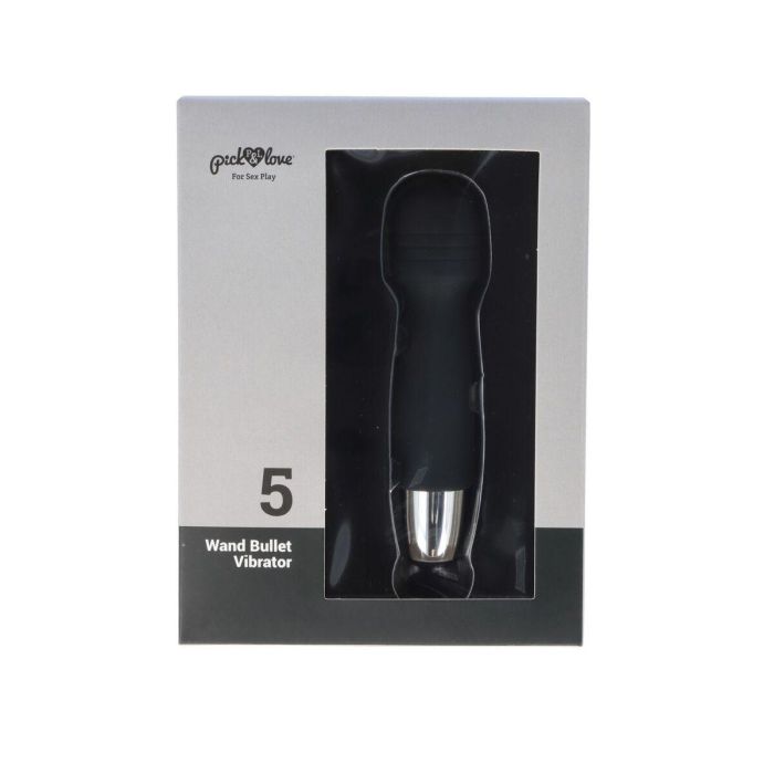 Bala Vibradora Pick&Love Nº 5 Negro 6 Bala Vibradora Pick&Love Nº 5 Negro 6