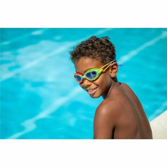 Gafas de Natación Zoggs Predator Azul Rojo Verde 1