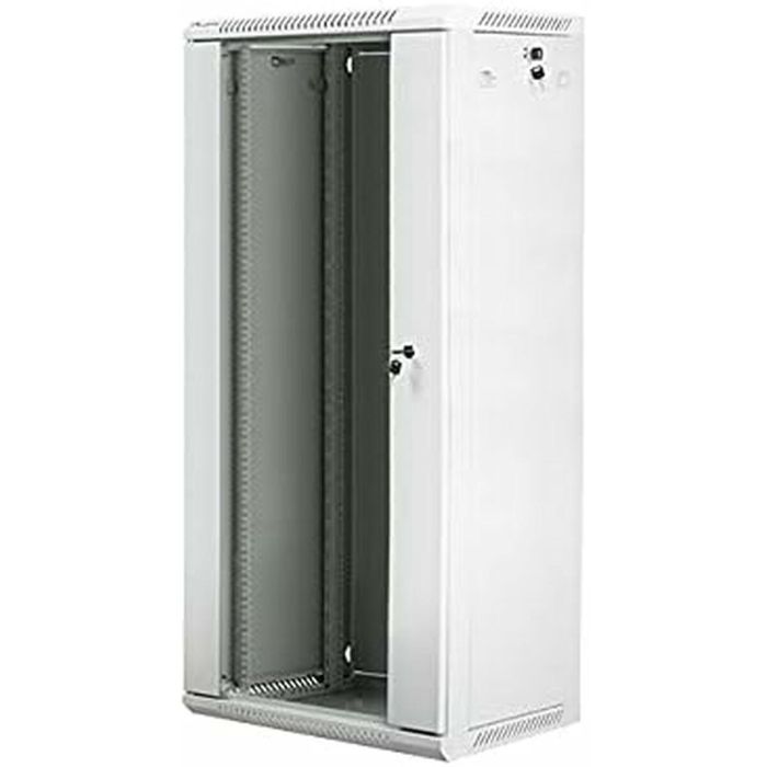Lanberg WF01-6427-10S armario rack 27U Bastidor de pared Blanco