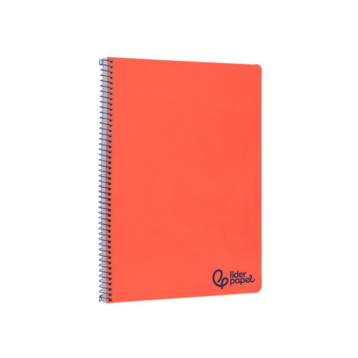 Cuaderno Espiral Liderpapel A4 Wonder Tapa Plastico 80H 90 gr Pauta Estrecha 2,5 mm Con Margen Color Rojo 3 Cuaderno Espiral Liderpapel A4 Wonder Tapa Plastico 80H 90 gr Pauta Estrecha 2,5 mm Con Margen Color Rojo 3