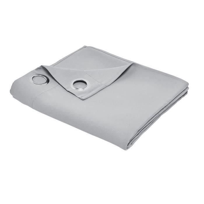 Cortina TODAY Acero Gris claro 140 x 240 cm 2 Cortina TODAY Acero Gris claro 140 x 240 cm 2