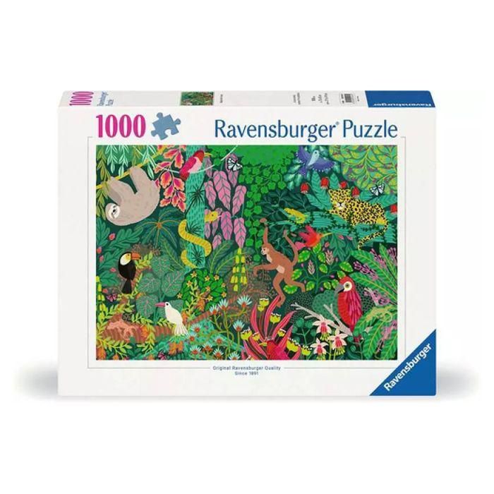 Ravensburger 1739294784447 Rompecabezas de 1000 Piezas Selva Mágica