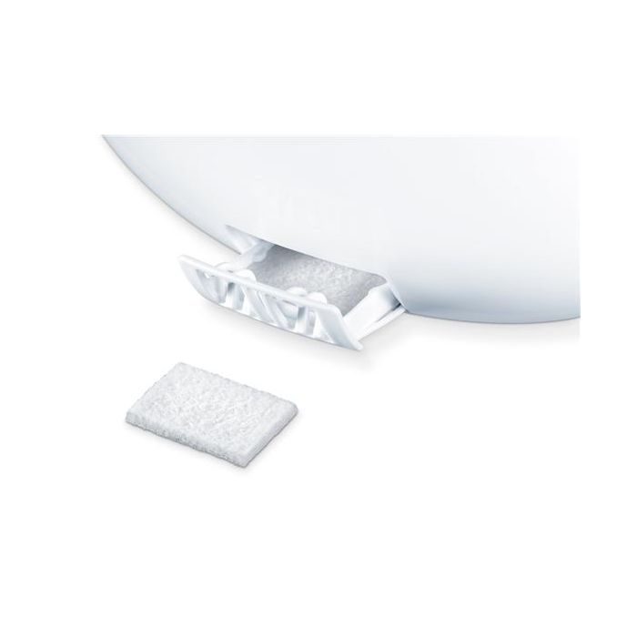Beurer LB-37 Humidificador de Aire Blanco, Ultrasonido, hasta 20m2, Apto para Aceites Aromáticos 7 Beurer LB-37 Humidificador de Aire Blanco, Ultrasonido, hasta 20m2, Apto para Aceites Aromáticos 7