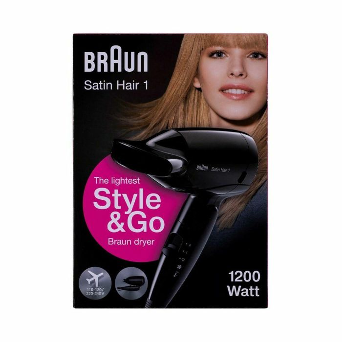 Secador de Pelo Braun HD130 Negro 1200 W 15