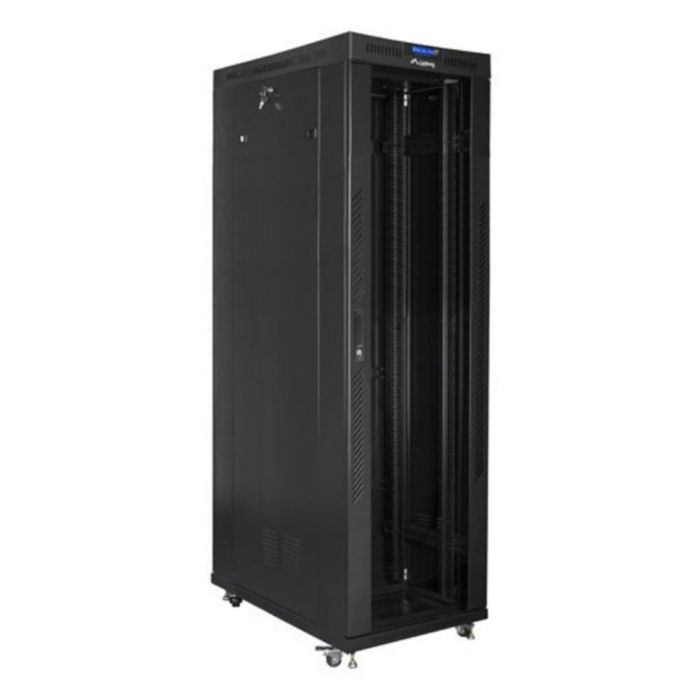 Lanberg FF01-6242-12BL Armario rack 42U Independiente Negro 1200kg 0 Lanberg FF01-6242-12BL Armario rack 42U Independiente Negro 1200kg 0