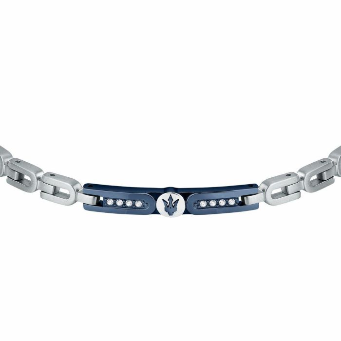 Pulsera Hombre Maserati Acero Inoxidable 21,5 cm Plateado 6 Pulsera Hombre Maserati Acero Inoxidable 21,5 cm Plateado 6