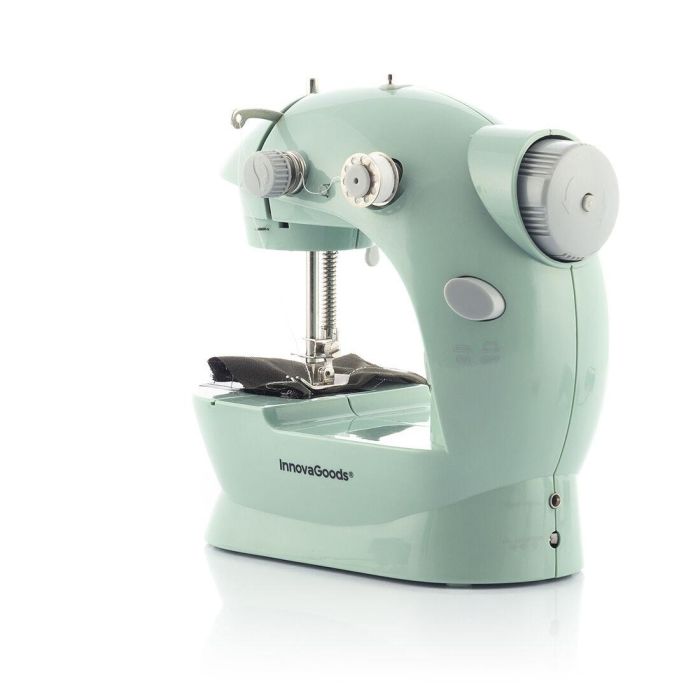 Mini Máquina de Coser Portátil con LED, Cortahílos y Accesorios Sewny InnovaGoods 4