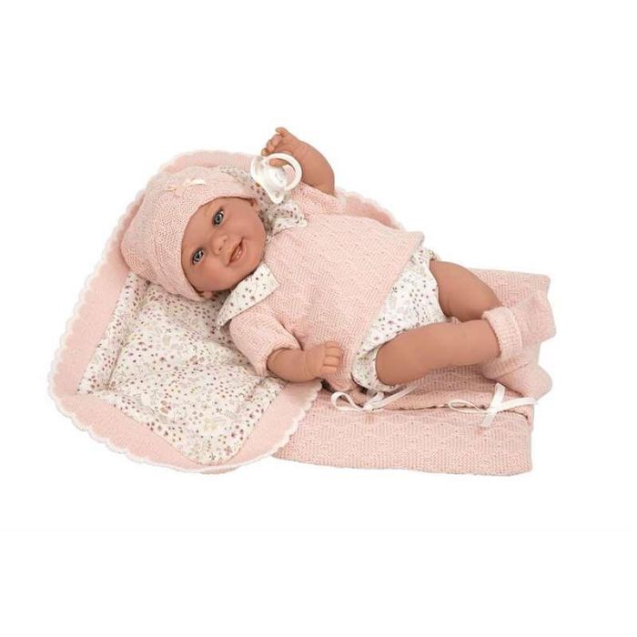 Muñecas Arias Muñeca Elegance Babyto Rosa c/Manta (Muñeco de Peso) 35 cm 4 Muñecas Arias Muñeca Elegance Babyto Rosa c/Manta (Muñeco de Peso) 35 cm 4