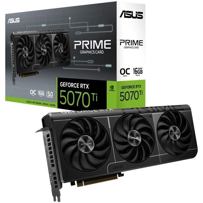 Asus Tarjeta Gráfica PRIME-RTX5070TI-O16G 90YV0MF0M0NA00 0 Asus Tarjeta Gráfica PRIME-RTX5070TI-O16G 90YV0MF0M0NA00 0