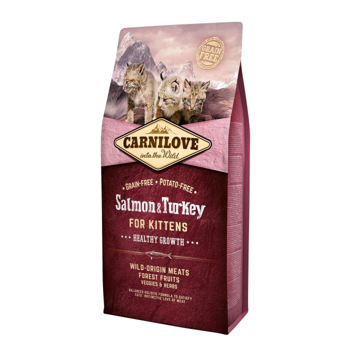 Carnilove Feline Kitten Salmon Pavo 6 kg Carnilove Feline Kitten Salmon Pavo 6 kg