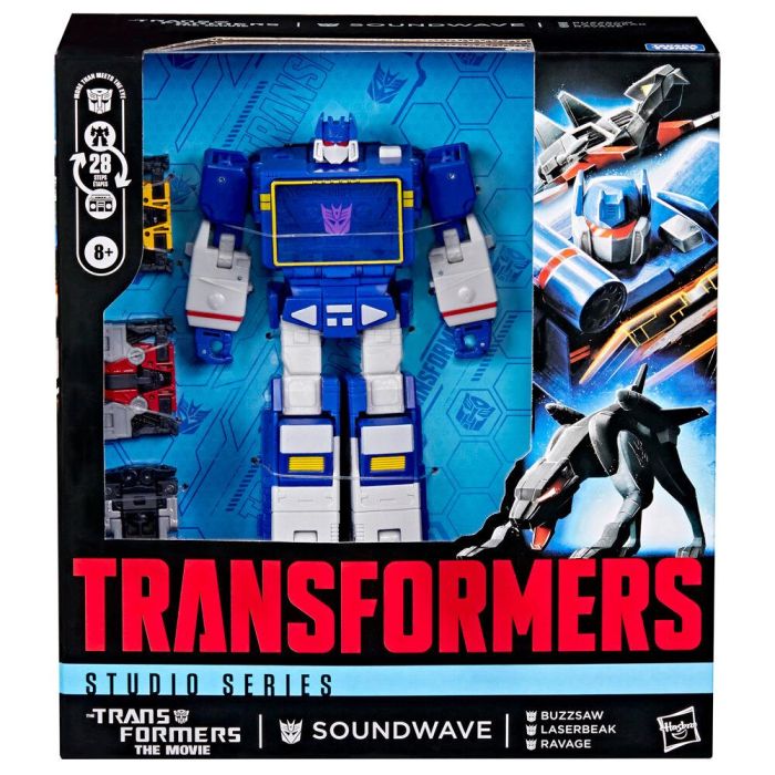 Figura Soundwave Studio Series Transformers The Movie 16,5cm 2