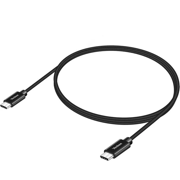 Yenkee Cable USB-C YCU C102 BK 2 m Negro 1