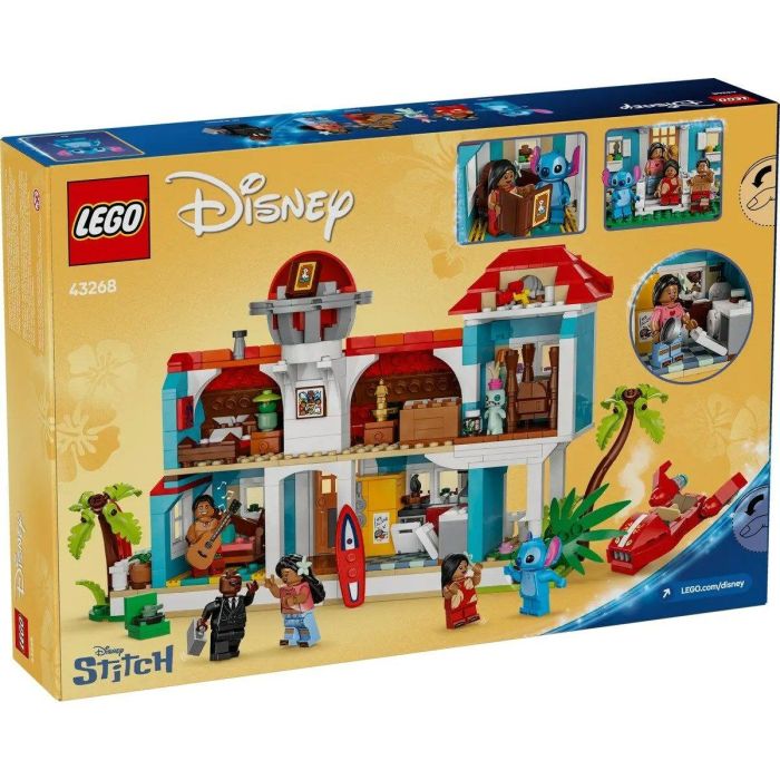 LEGO 43268 Casa de playa de Disney Lilo & Stitch para niños y fans 5 LEGO 43268 Casa de playa de Disney Lilo & Stitch para niños y fans 5