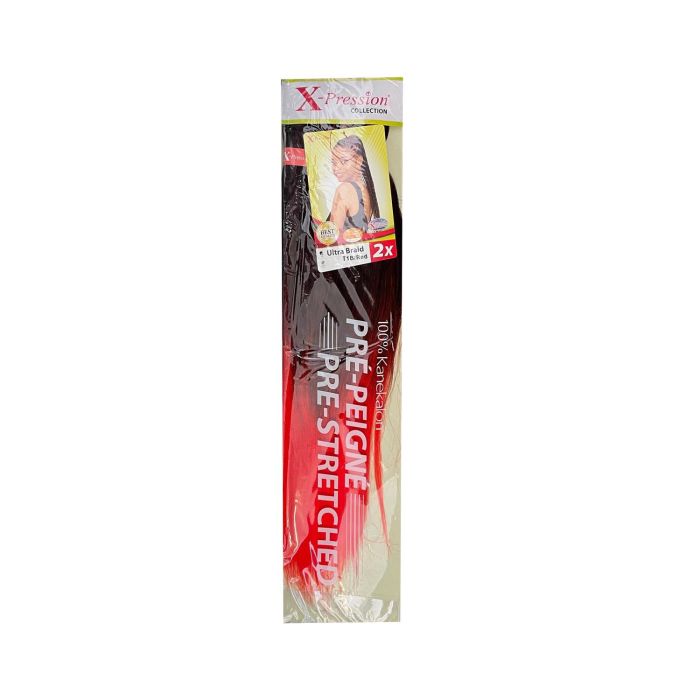 X-Pression Pre-Peigne T1B/Red (1X2)