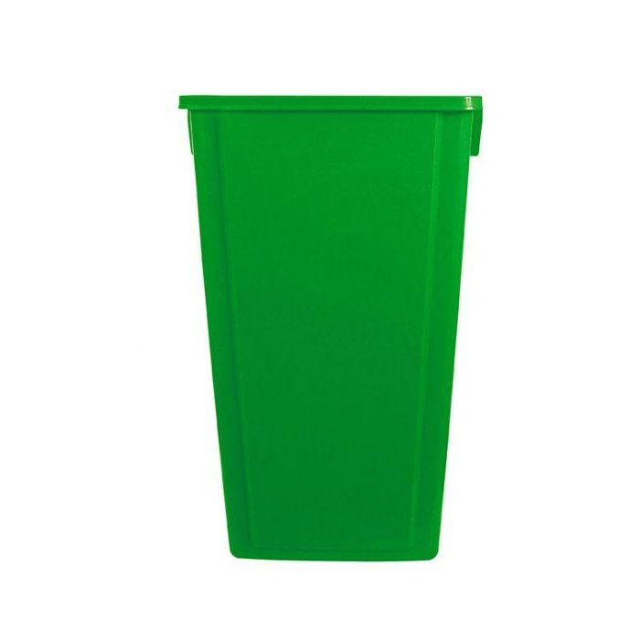 PROBBAX - PB-1090-GRN - Cubo de reciclaje sin tapa - 32 x 46 x 76,2 cm - 80 L 2 PROBBAX - PB-1090-GRN - Cubo de reciclaje sin tapa - 32 x 46 x 76,2 cm - 80 L 2