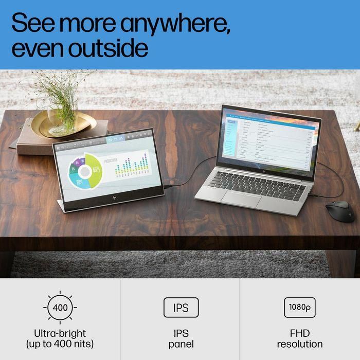 HP E14 G4 Portable Monitor 15 HP E14 G4 Portable Monitor 15