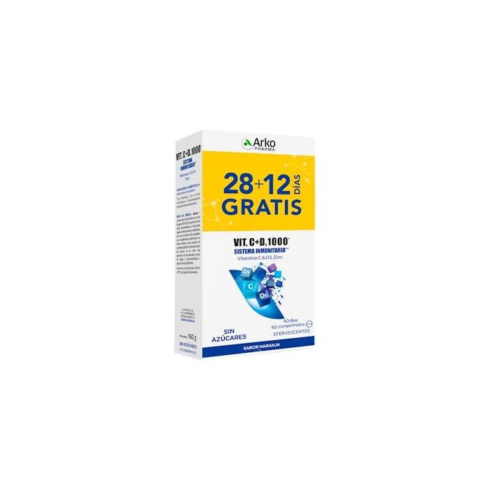 Arkopharma Vitamina C+D3 2X20 40 Un Arkopharma Vitamina C+D3 2X20 40 Un